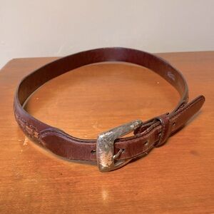 Vintage Men’s Brighton Leather Belt